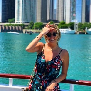 Band of Gypsies floral romper